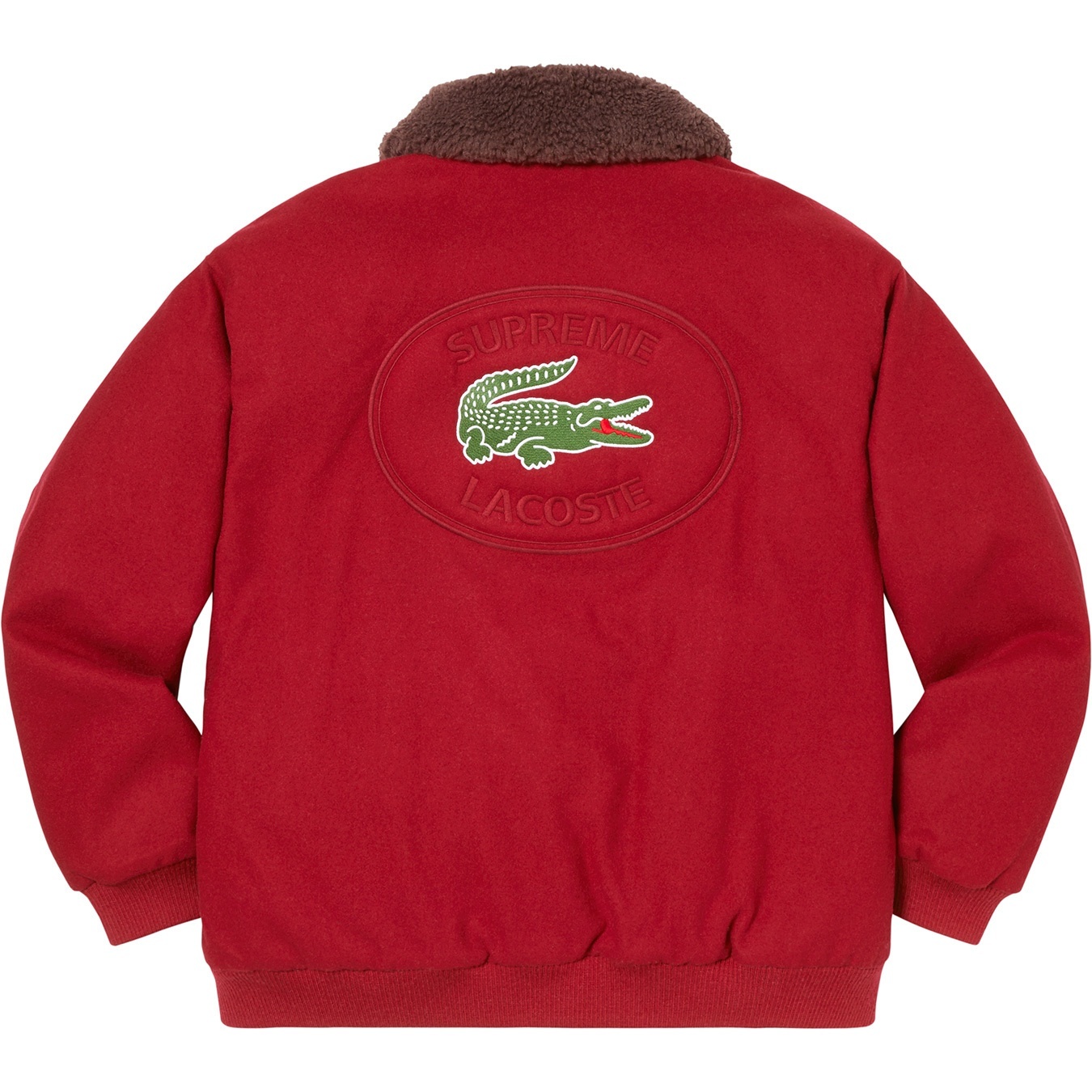 Supreme®/LACOSTE Wool Bomber Jacket view 14